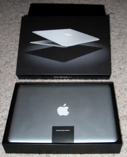 macbook air open box